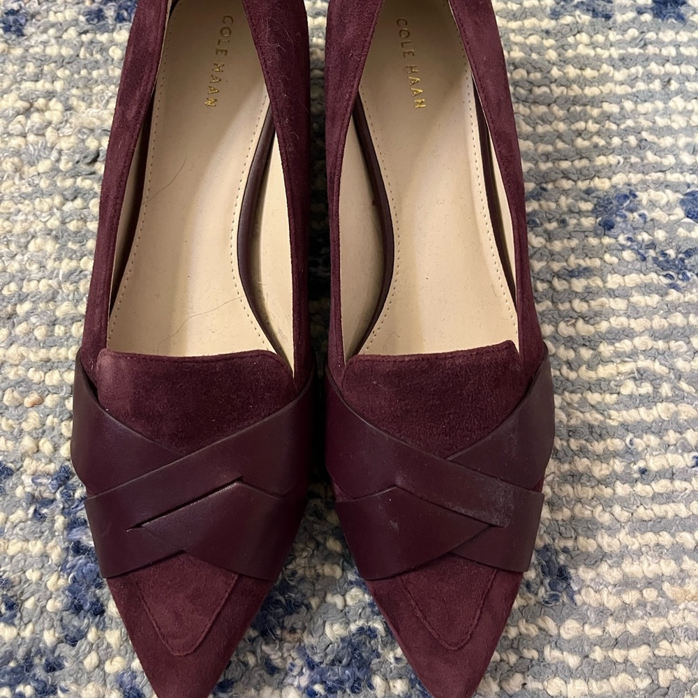COLE HAAN suede flats